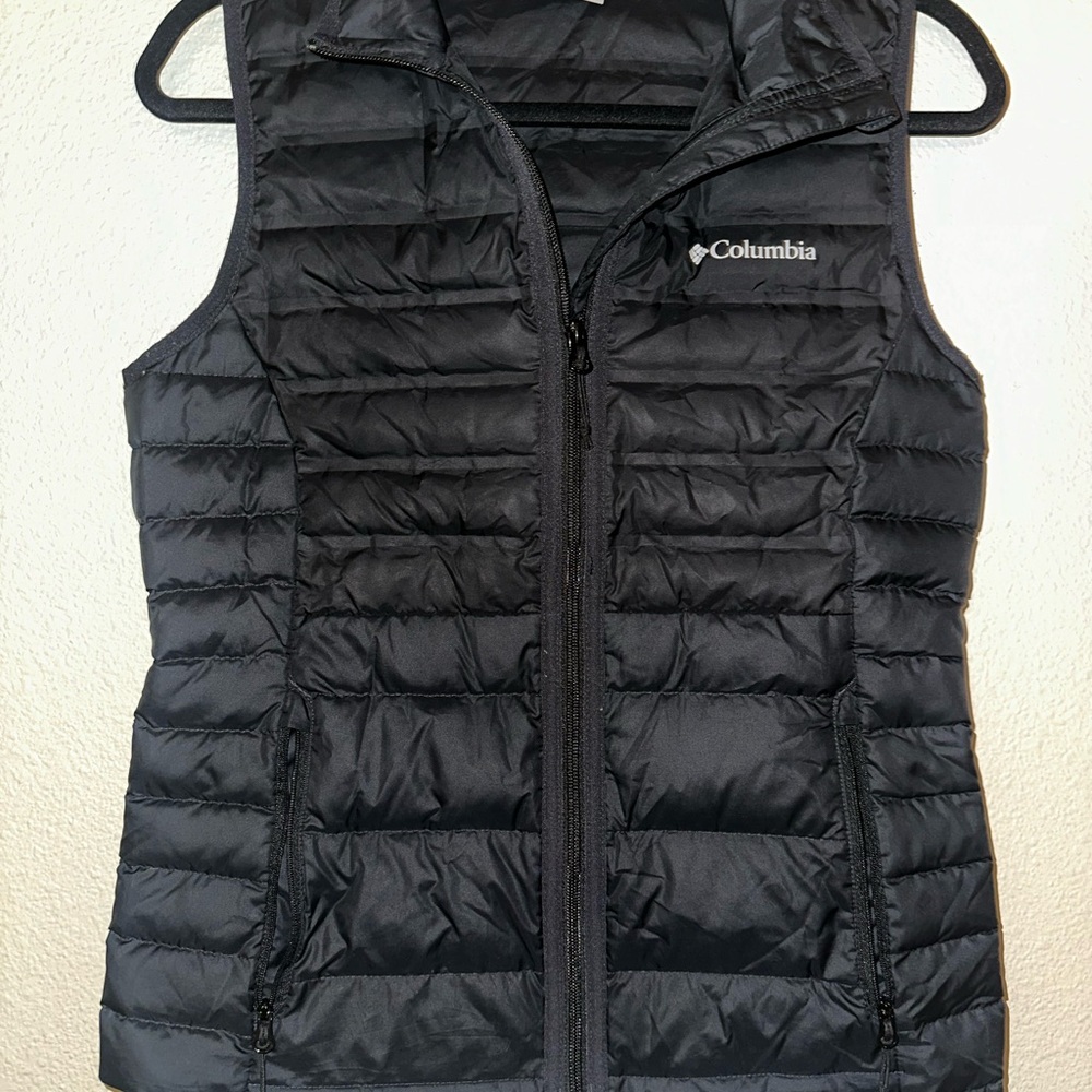 Columbia Charcoal Puffer Vest